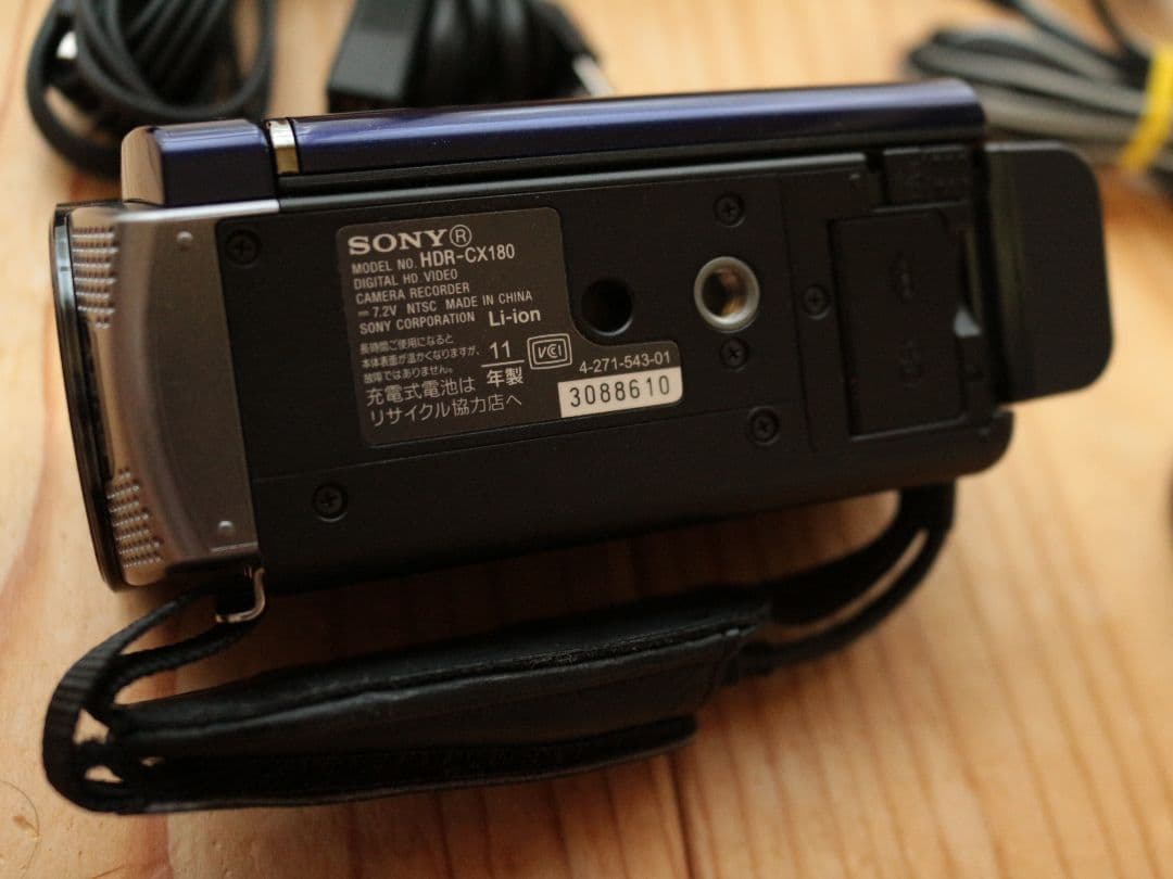 ビデオカメラ本体 sony Handycam HDR-CX180