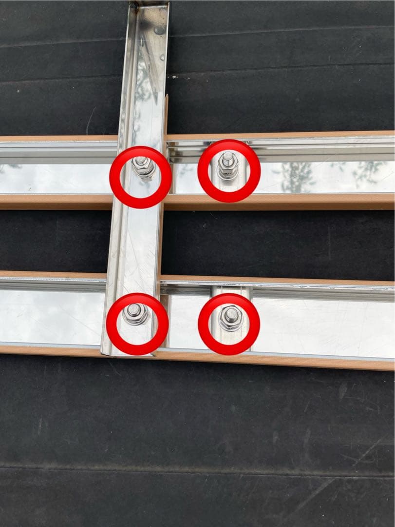 カ*！様 軽トラック 汎用 ステンレス サイドバンパー左右set 鏡面600番