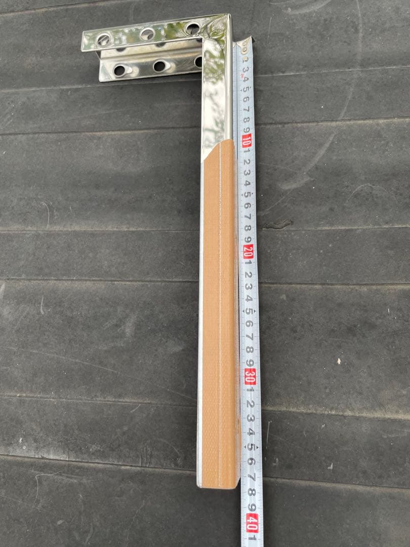 カ*！様 軽トラック 汎用 ステンレス サイドバンパー左右set 鏡面600番