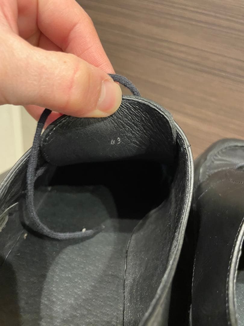 KLEMAN レザーシューズ 43 ブラック