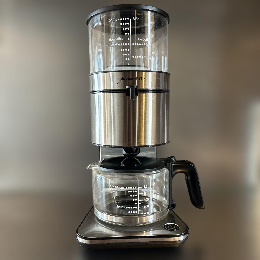 コーヒーメーカー　デバイススタイル　ブルーノパッソ　PCA-10X