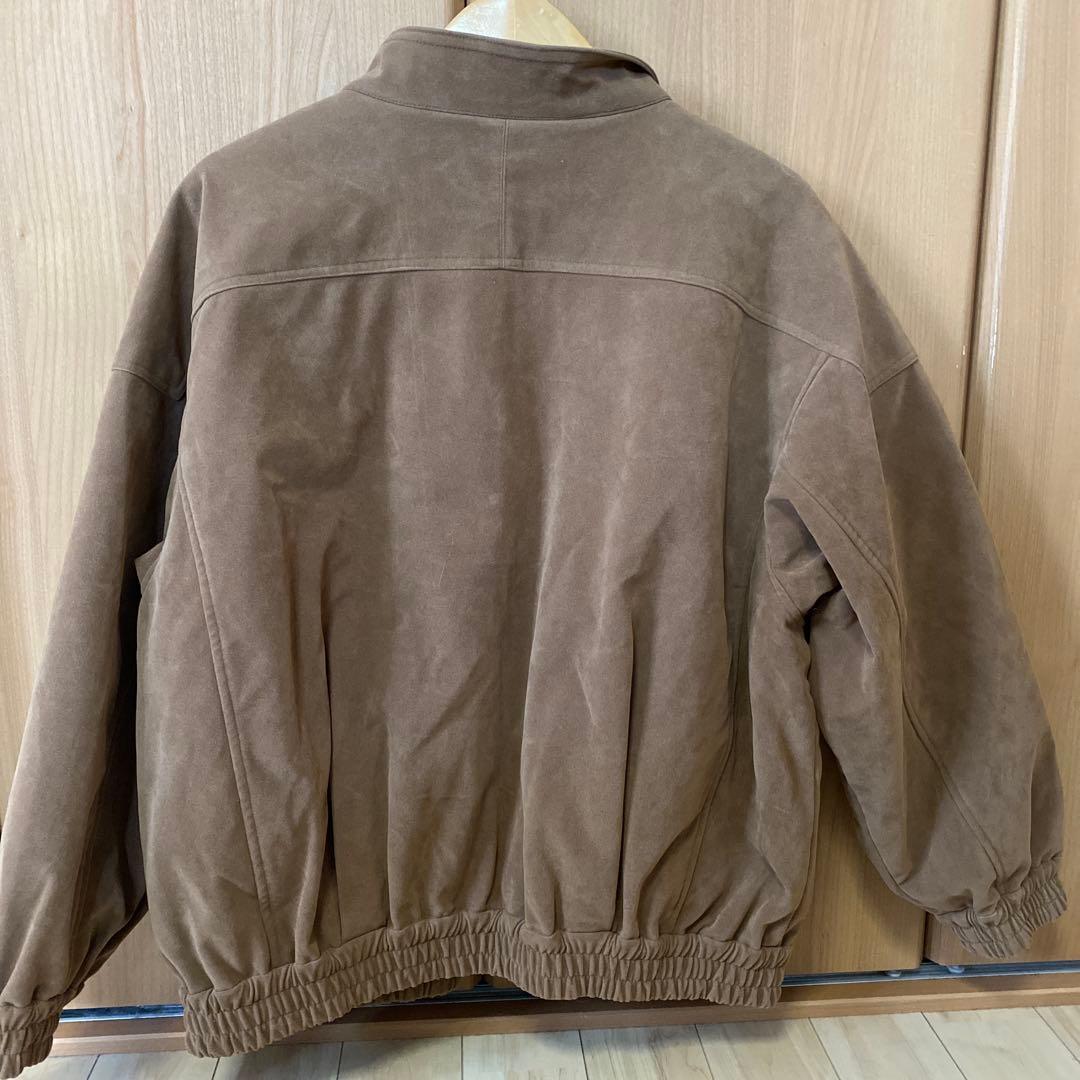 アングリッド　フェイクスウェードブルゾン