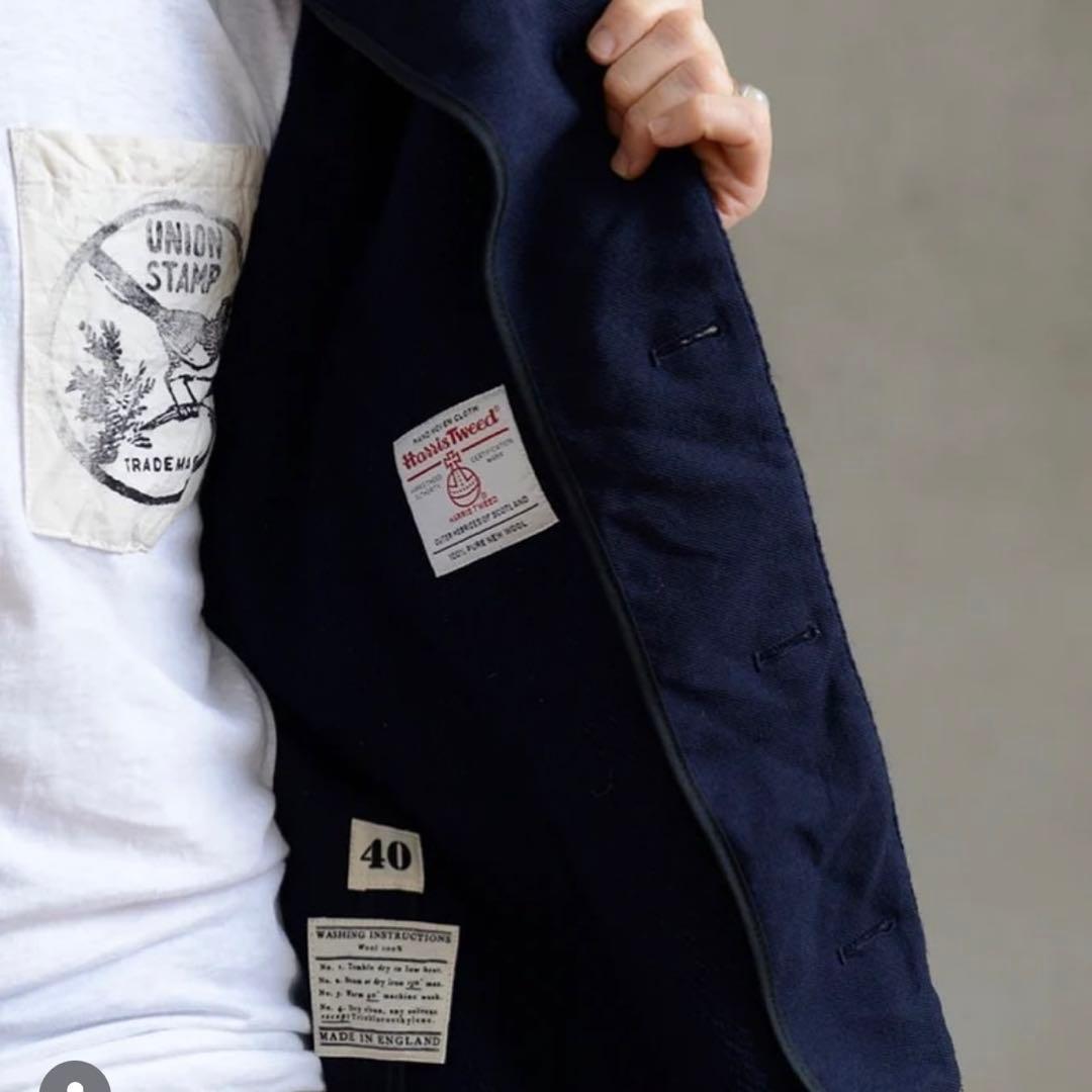 Hackney Union Workhouse 22aw ノーカラージャケット