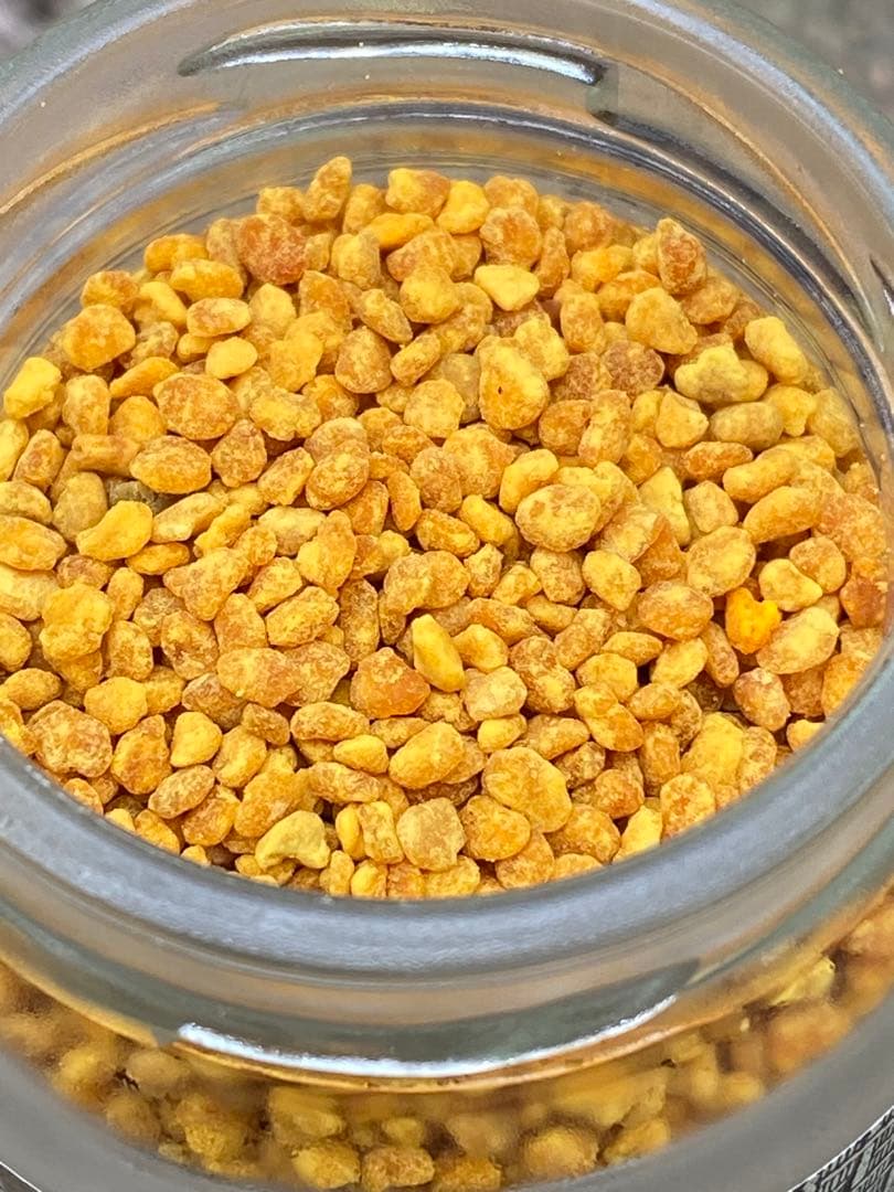 ハチミツ　日本蜜蜂の蜂蜜　奥山の奥のはちみつ　花粉入り結晶化