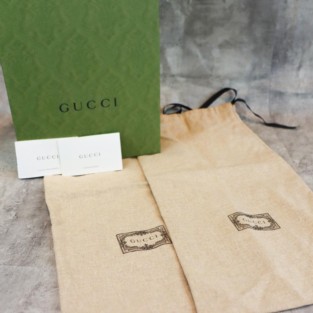 GUCCI グッチ シェリーライン ラバーサンダル メンズ