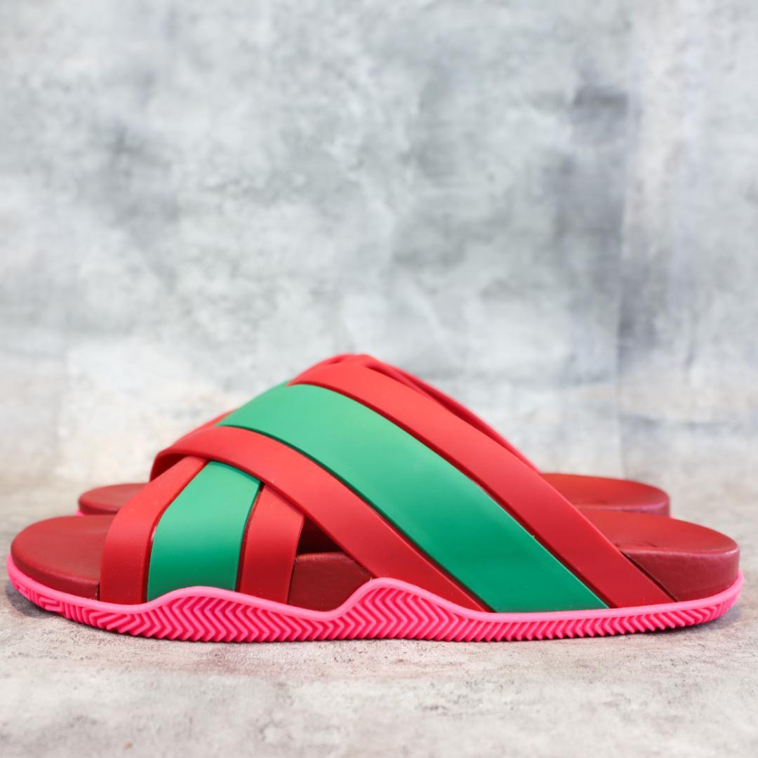 GUCCI グッチ シェリーライン ラバーサンダル メンズ