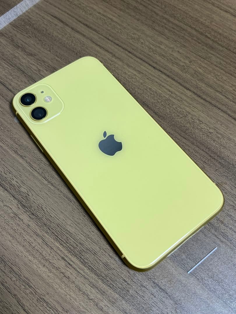 新品未使用 iPhone11 128GB 日本国内版 SIMフリー イエロー