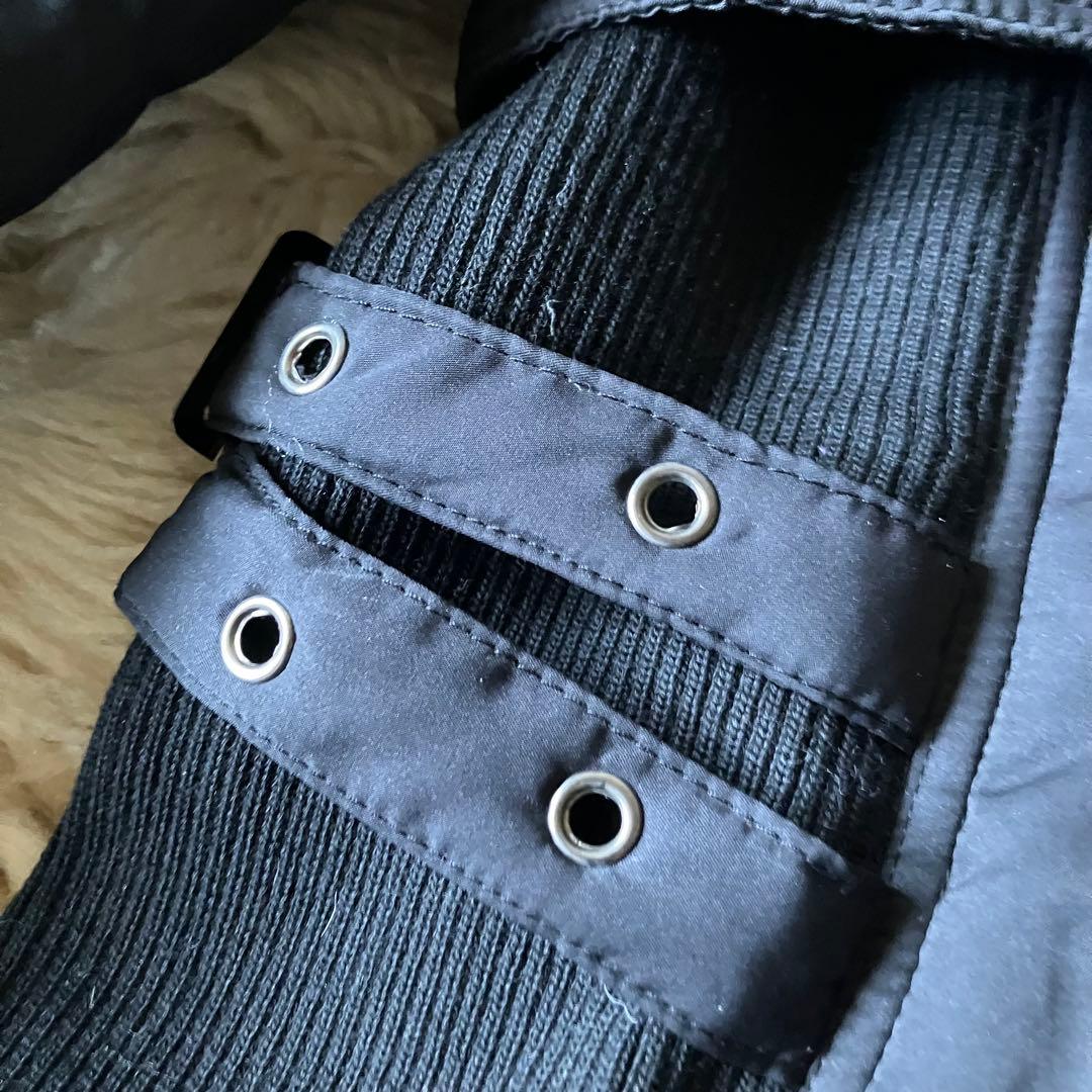 Y2K90s00sarchiveファーギミックモッズコート平成ギャルb-girl