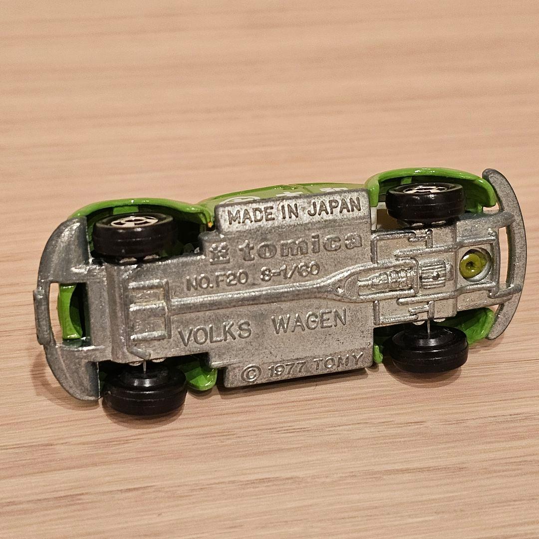【トミカ/外国車シリーズ】No.F20 フォルクスワーゲン ビートル 大和特注②