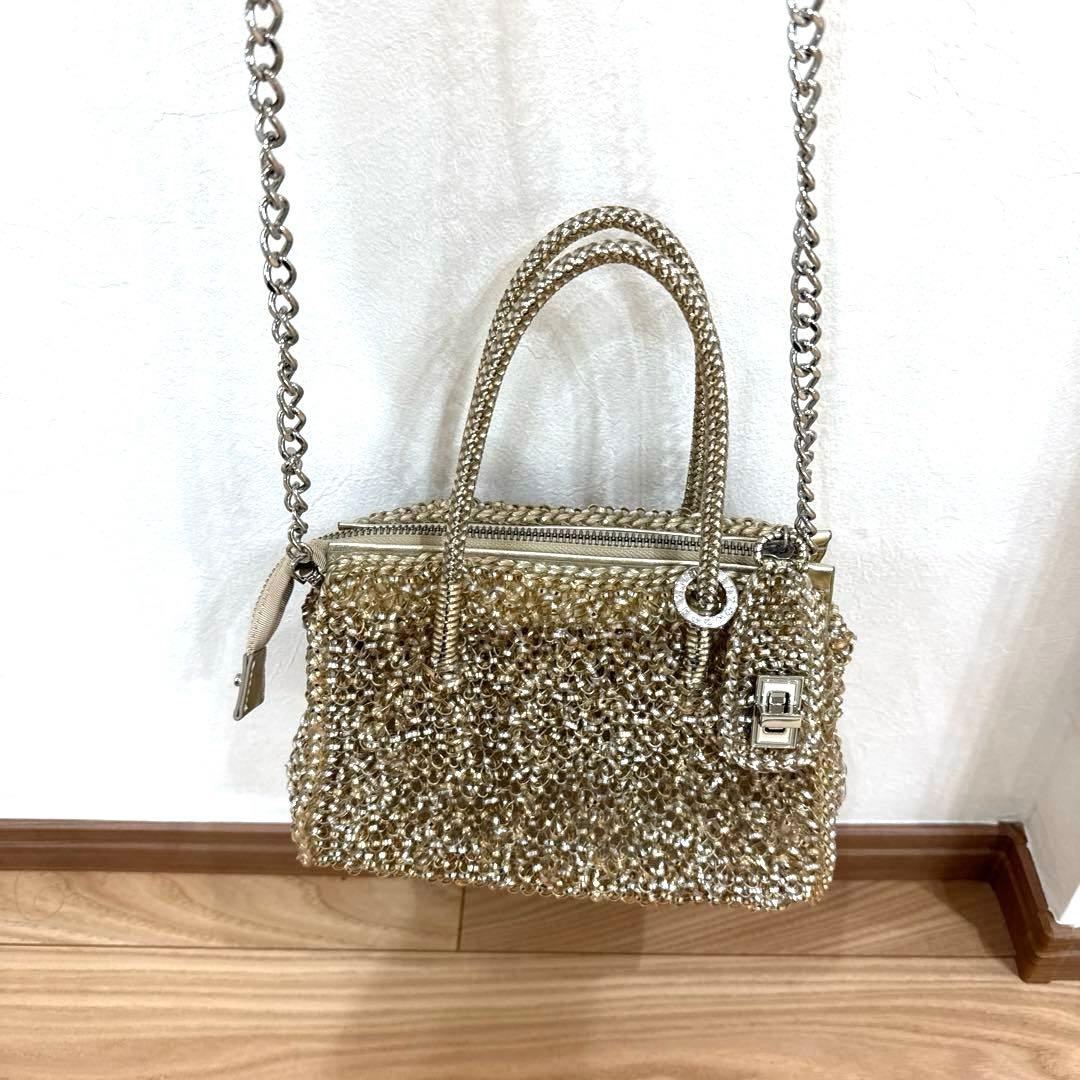 アンテプリマ　ワイヤーバッグ ショルダーバッグ