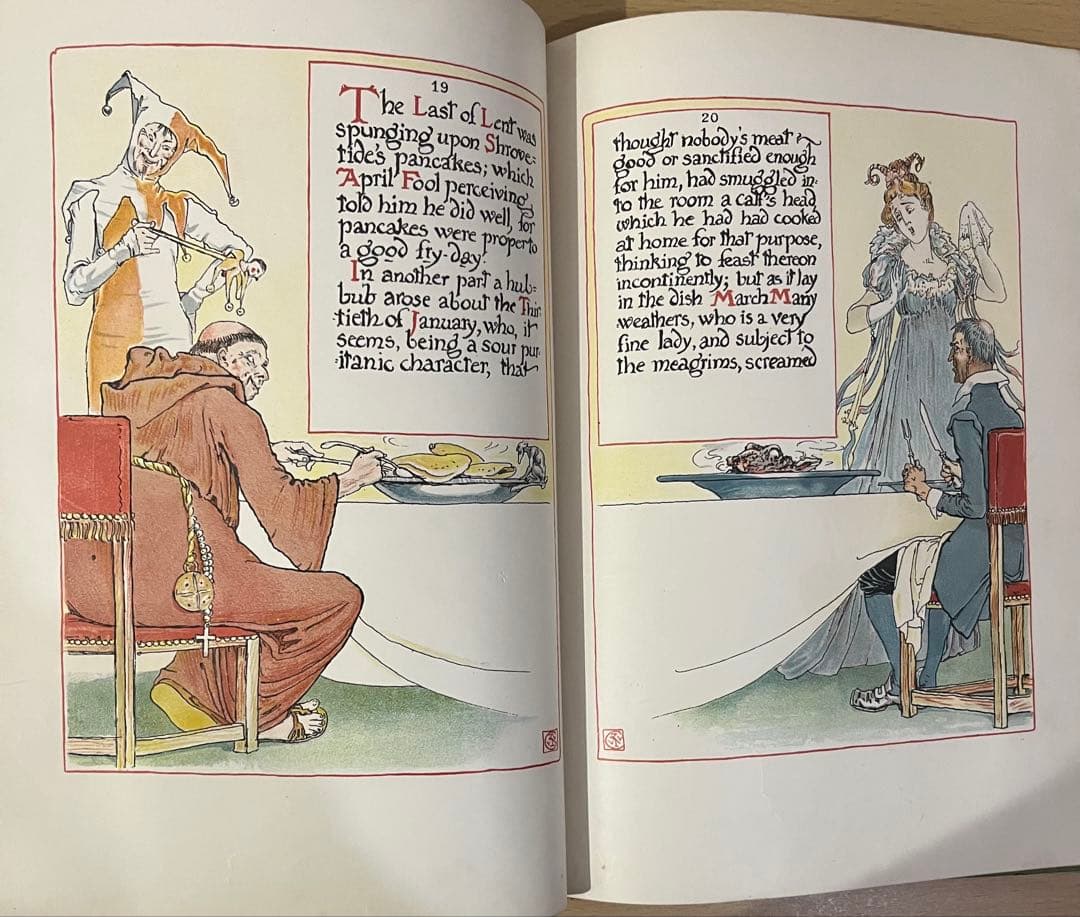 SALE! No415希少 アンティーク 古書 洋書 絵本 ウォルター・クレイン