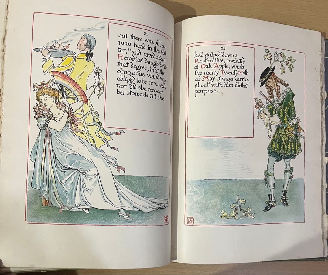 SALE! No415希少 アンティーク 古書 洋書 絵本 ウォルター・クレイン