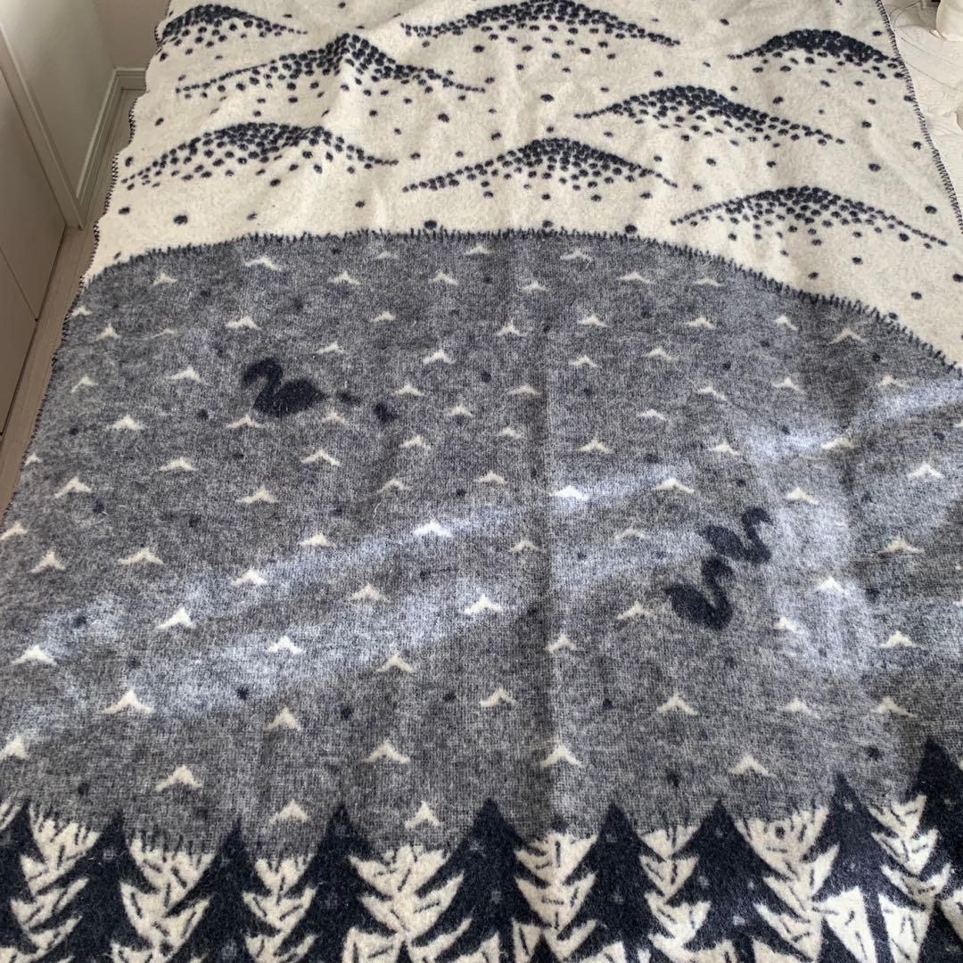 KLIPPAN ウールブランケット