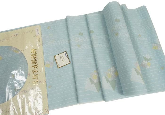 長襦袢 反物 未仕立て 東レシルック 紋綸子友禅襦袢 ポリエステル 12052