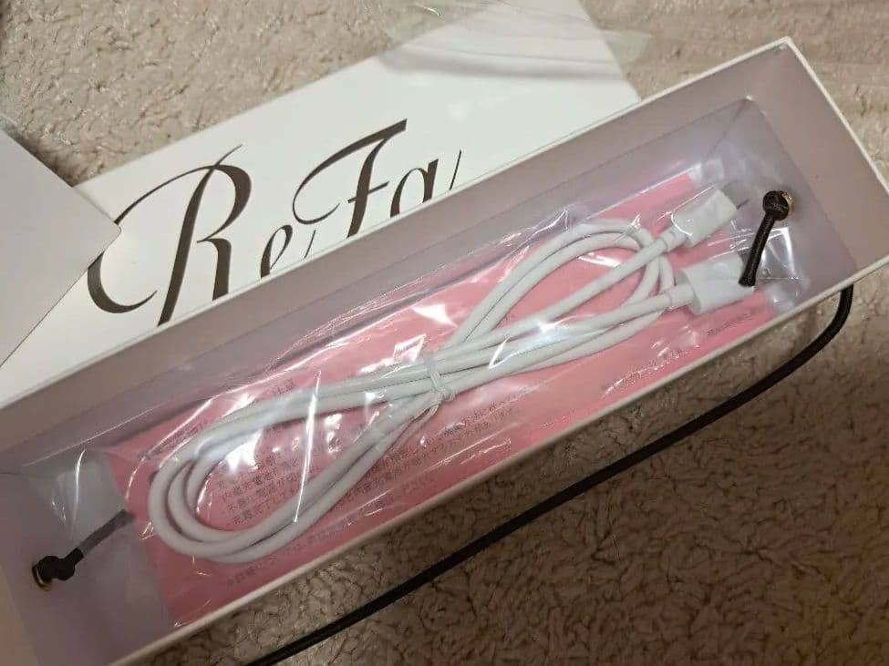 ReFa フィンガーアイロン ローズゴールド