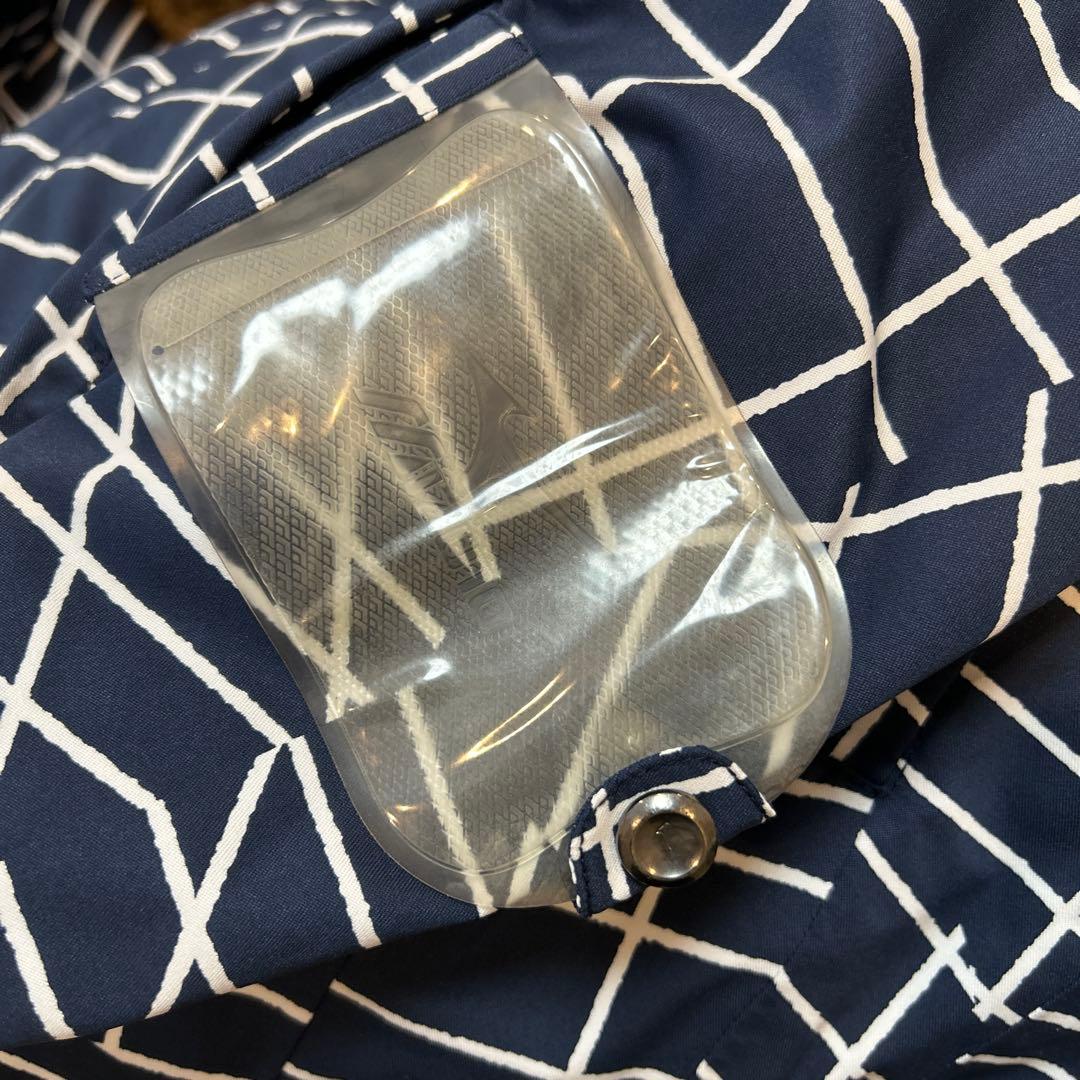 mizuno スキーウェア 上下 Mサイズ メンズ 紺 ネイビー スノーウェア