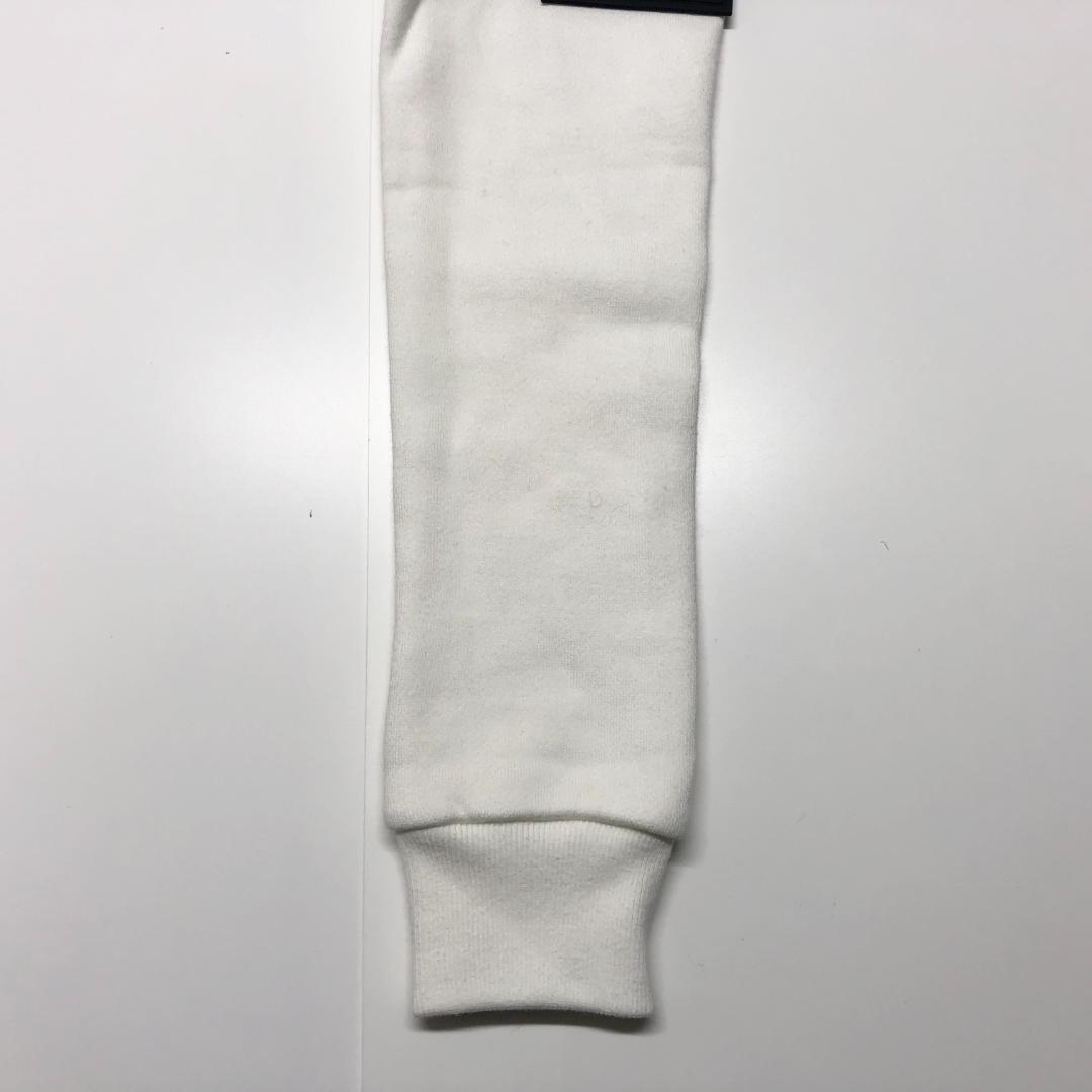 ○★新品未使用　PEARLY GATES　裏起毛パーカー　0　ホワイト