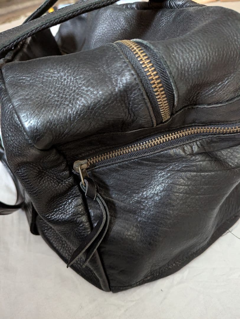 希少 初期SASQUATCH FABRIX サスクワッチ レザーバッグ