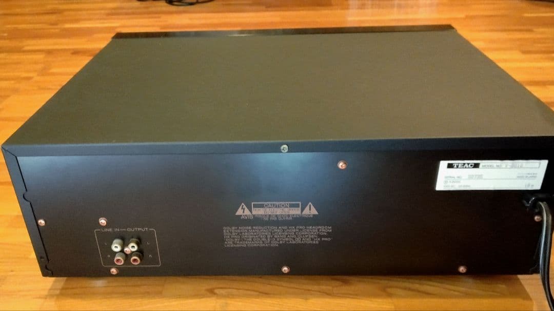 TEACステレオカセットデッキV3010中古整備完動品(リモコン付)