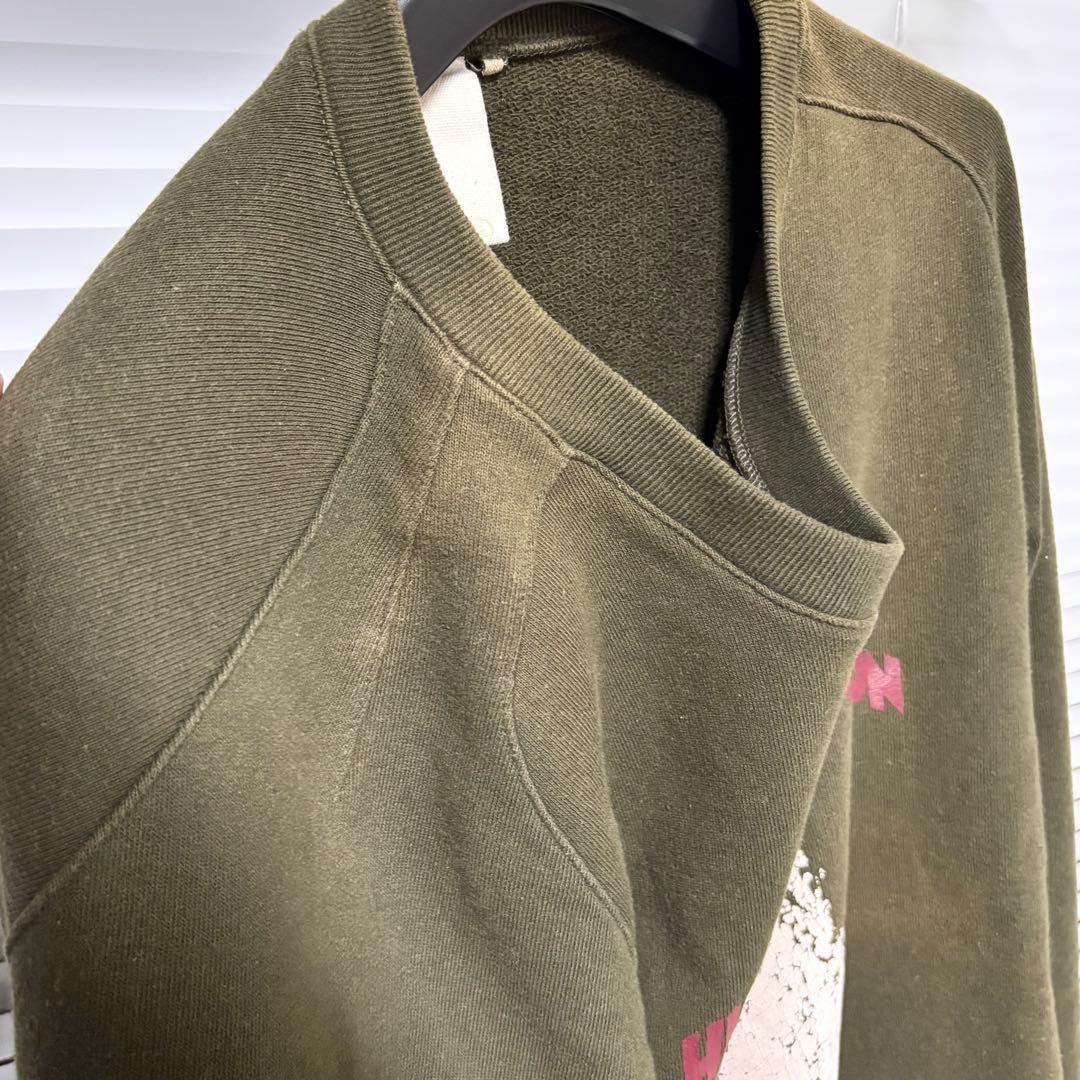 JIAN YE 23ss スウェット オリーブ