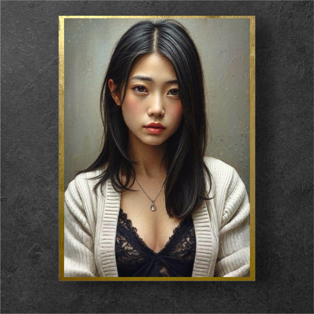 【超大作・ハイパーリアリズム絵画・最高傑作中の最高傑作】油絵風アート作品・過去作