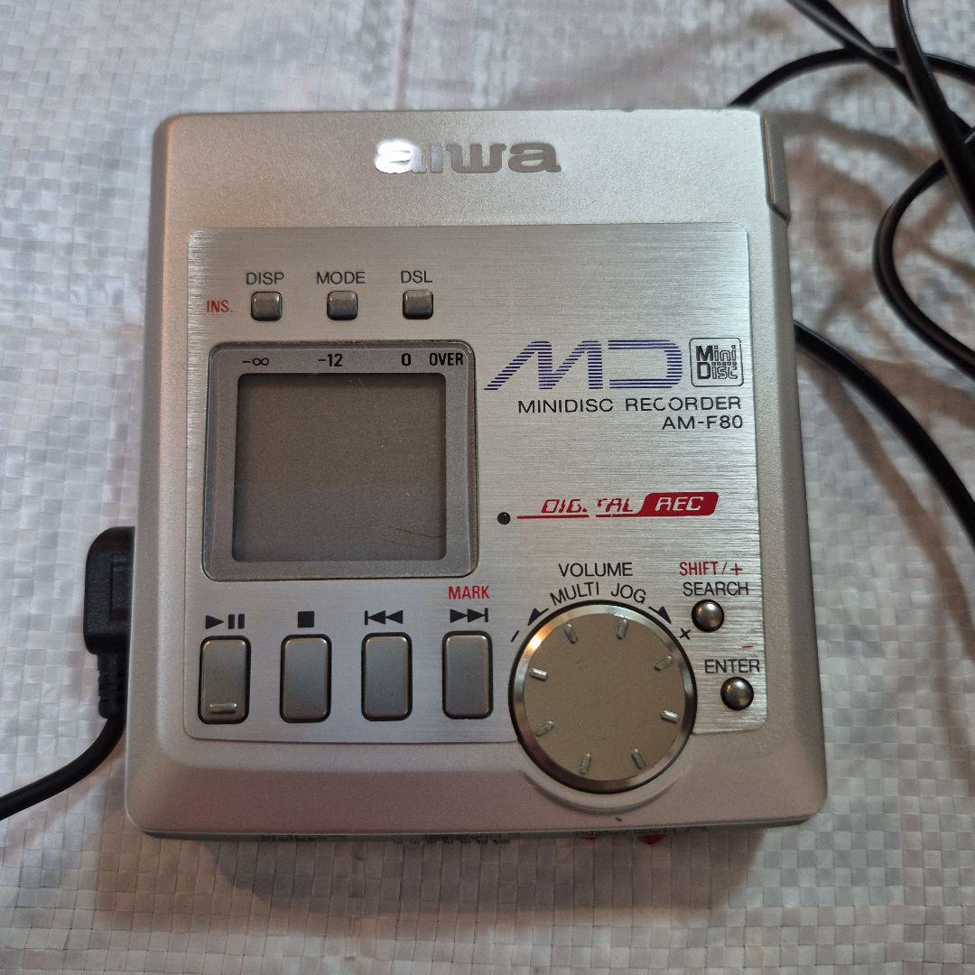 aiwa AM-F80 ポータブルMDプレーヤー