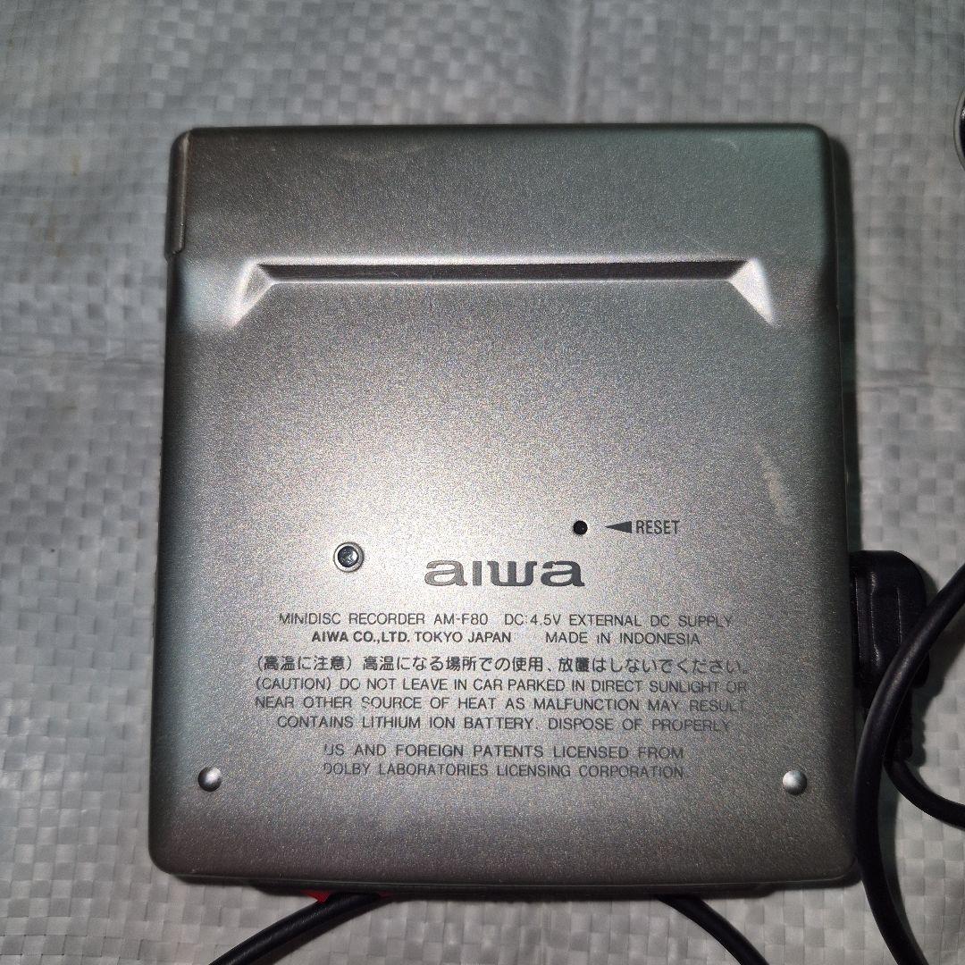 aiwa AM-F80 ポータブルMDプレーヤー