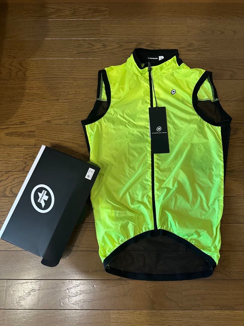 【新品・未使用】ASSOS MILLE GT WIND VEST C2 サイズS
