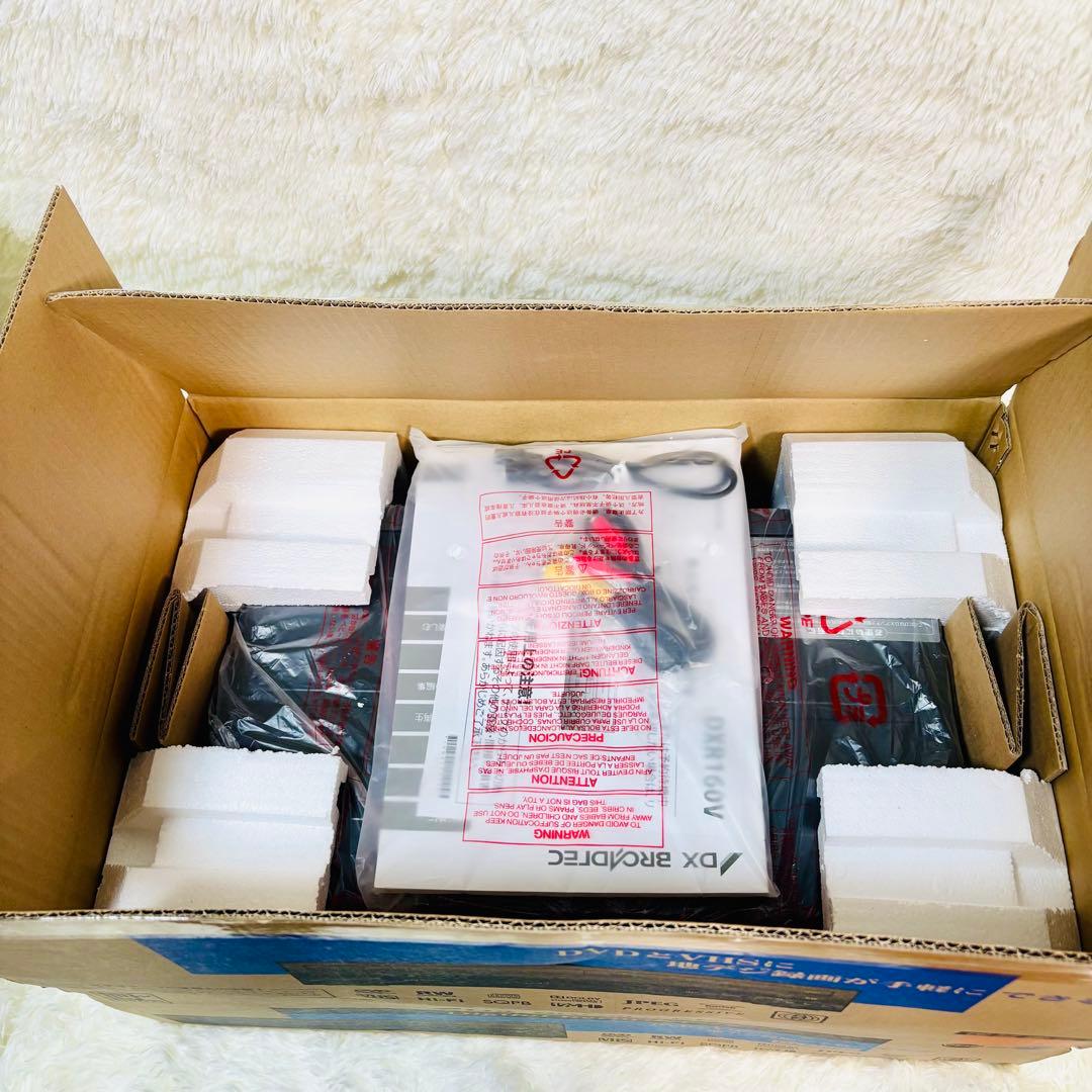 未使用品　 DXアンテナ　 DXR160V ビデオ一体型DVDレコーダー VHS
