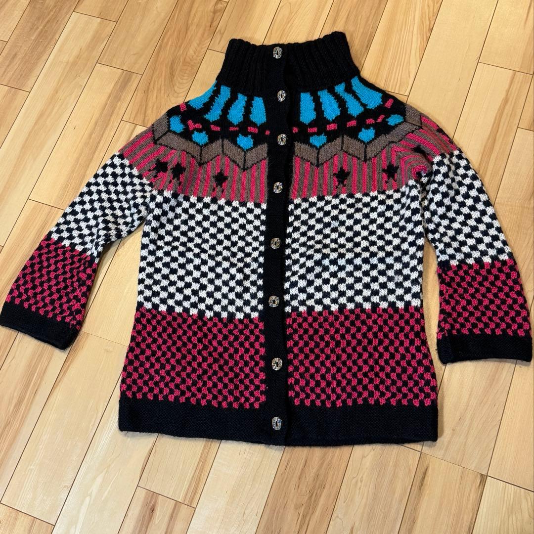 美品★ イメルダコレクション★アルパカ100% ★カラフル