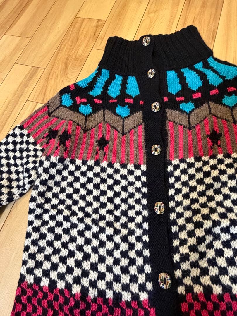 美品★ イメルダコレクション★アルパカ100% ★カラフル