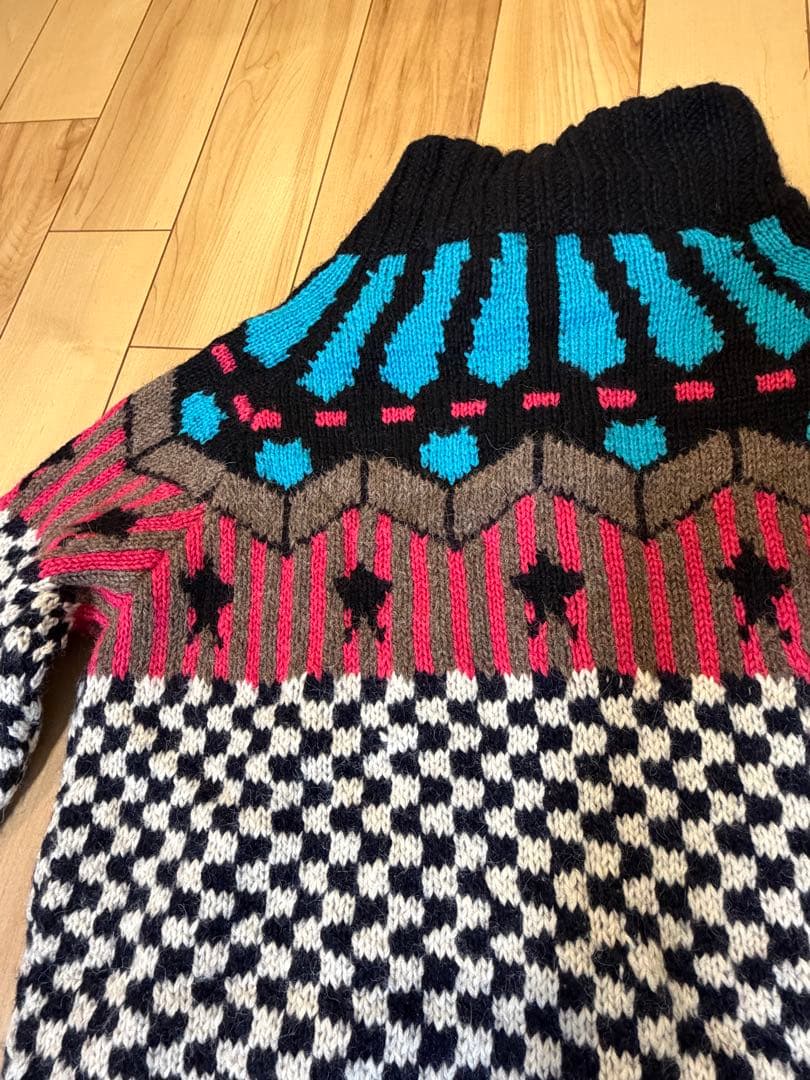 美品★ イメルダコレクション★アルパカ100% ★カラフル