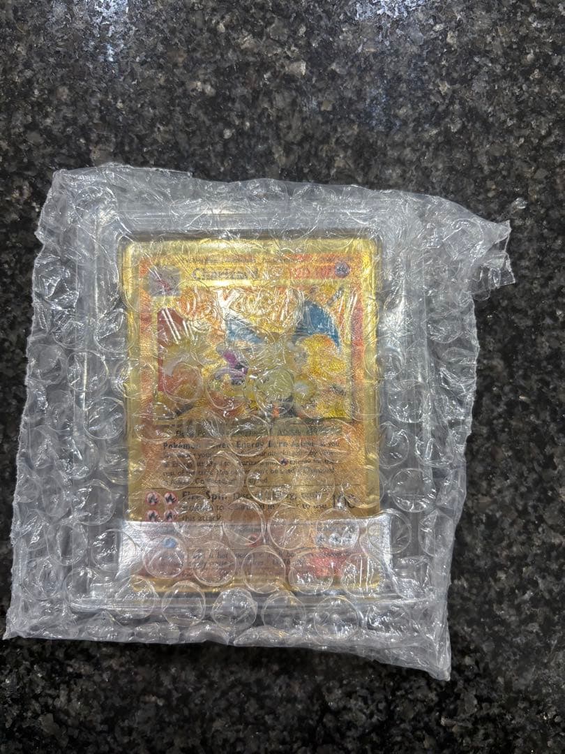 25th celebration リザードン　メタルカード 英語 海外