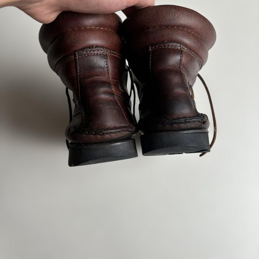 (古着)90s timberland 7eye デッキシューズ 革靴 ブーツ