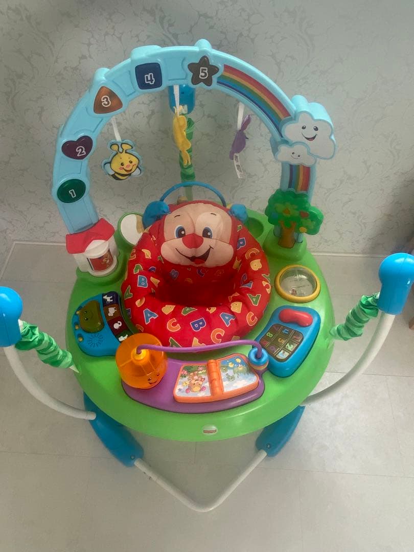 ★けいこ★フィッシャープライス　バイリンガルジャンパルー（日本語/英語）