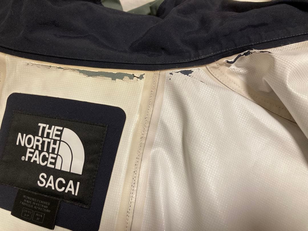 サカイ　ノースフェイス マウンテンコート　レディース　Sacai