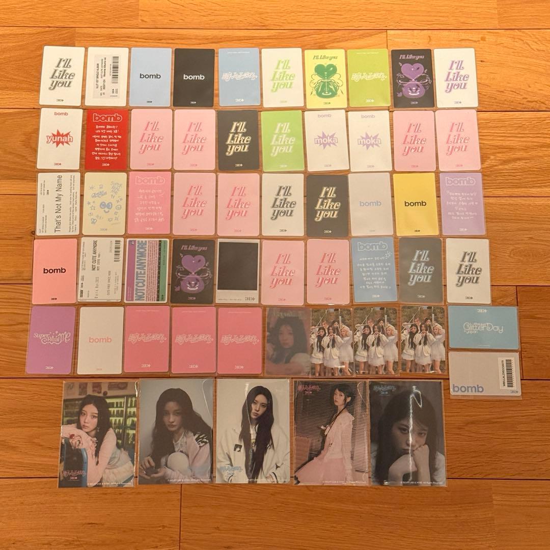 ILLIT トレカ51枚 スイパラプロマイド5枚セット