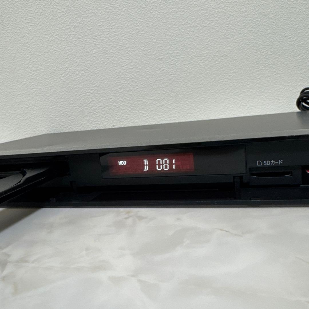Panasonic DIGA 500GB ブルーレイレコーダー 薄型コンパクト