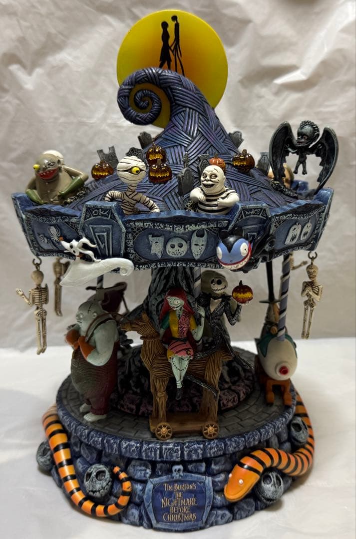 ナイトメアー ビフォア クリスマス イルミネーション ミュージカル カルーセル