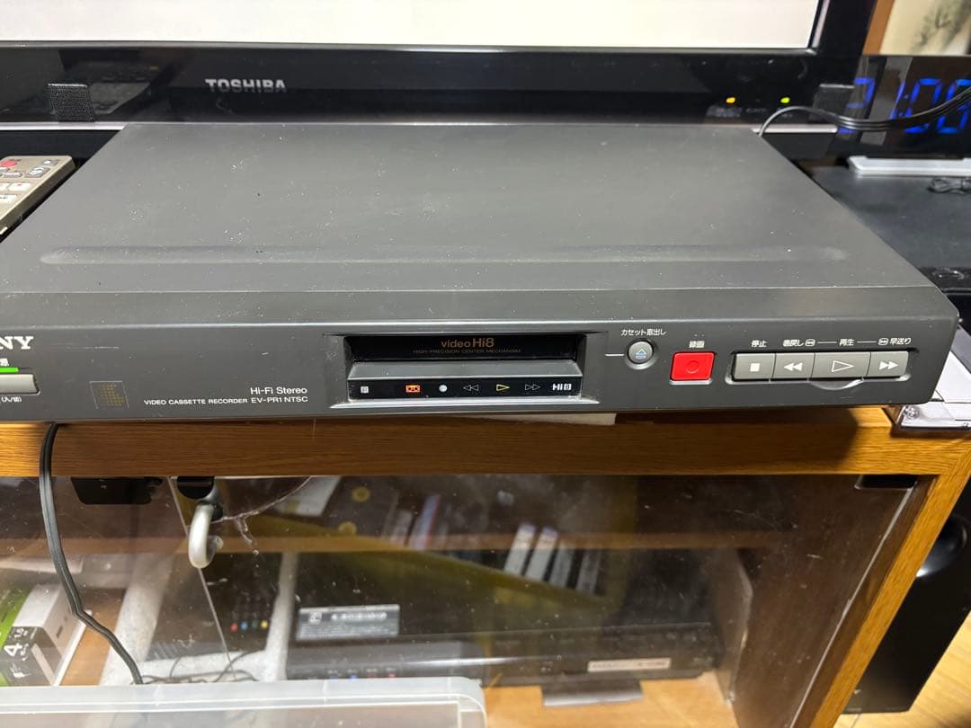 SONY EV-PR1 Hi8 8ミリビデオデッキ AVケーブル付属