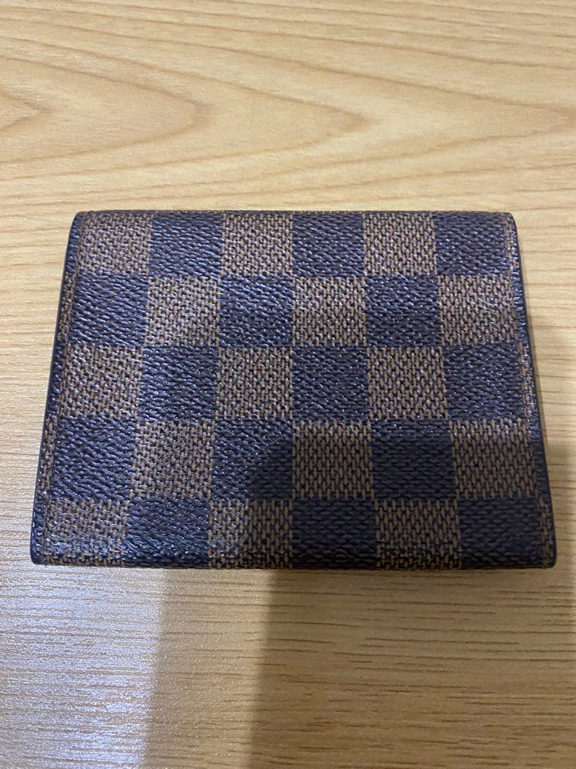 ルイヴィトン　ダミエ　名刺入れ