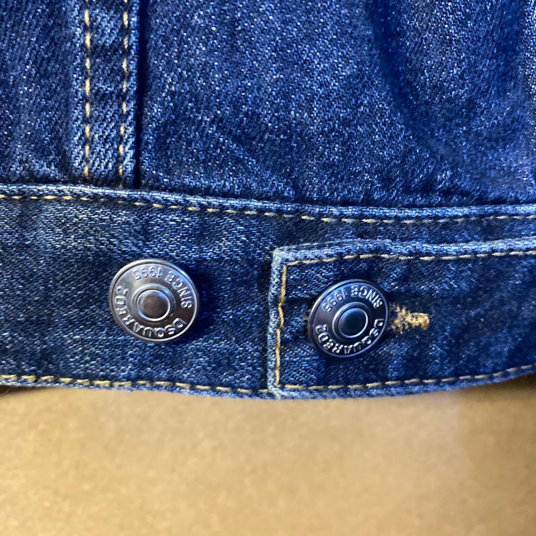 【新品】DSQUARED2 ペイント デニムジャケット 48 Mサイズ