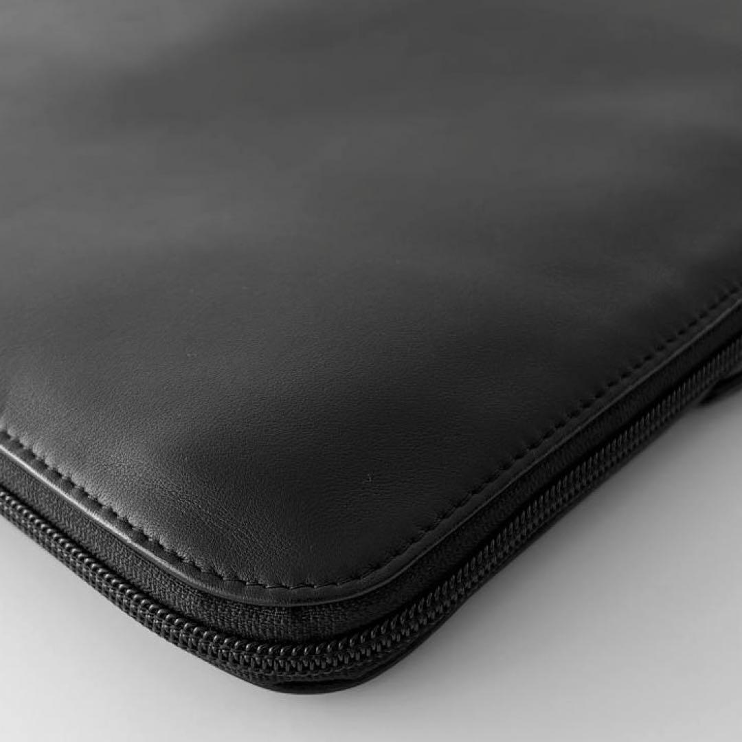 TOMOE（トモエ）2WAYクラッチブリーフ ビジネスバッグ 黒 SLIM_EX