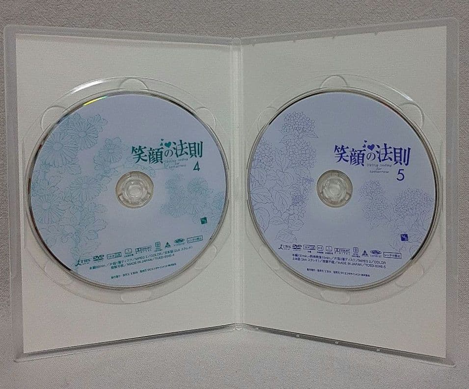 笑顔の法則(5枚組)/竹内結子/阿部寛/西島秀俊/宮地真緒/高橋克実/柴田理恵