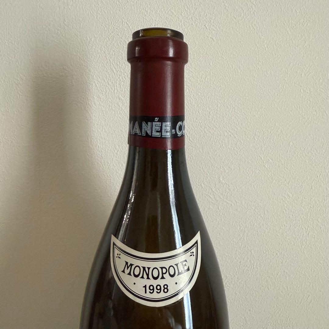 【美品】ROMANÉE-CONTI ロマネコンティ 1998 赤ワイン　空瓶