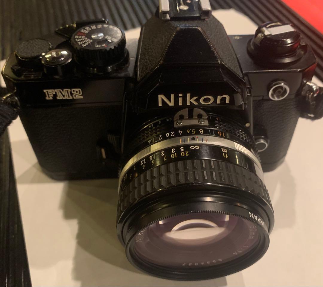 Nikon FM2 + Nikkor 50mm f/1.4 (ジャンク品)