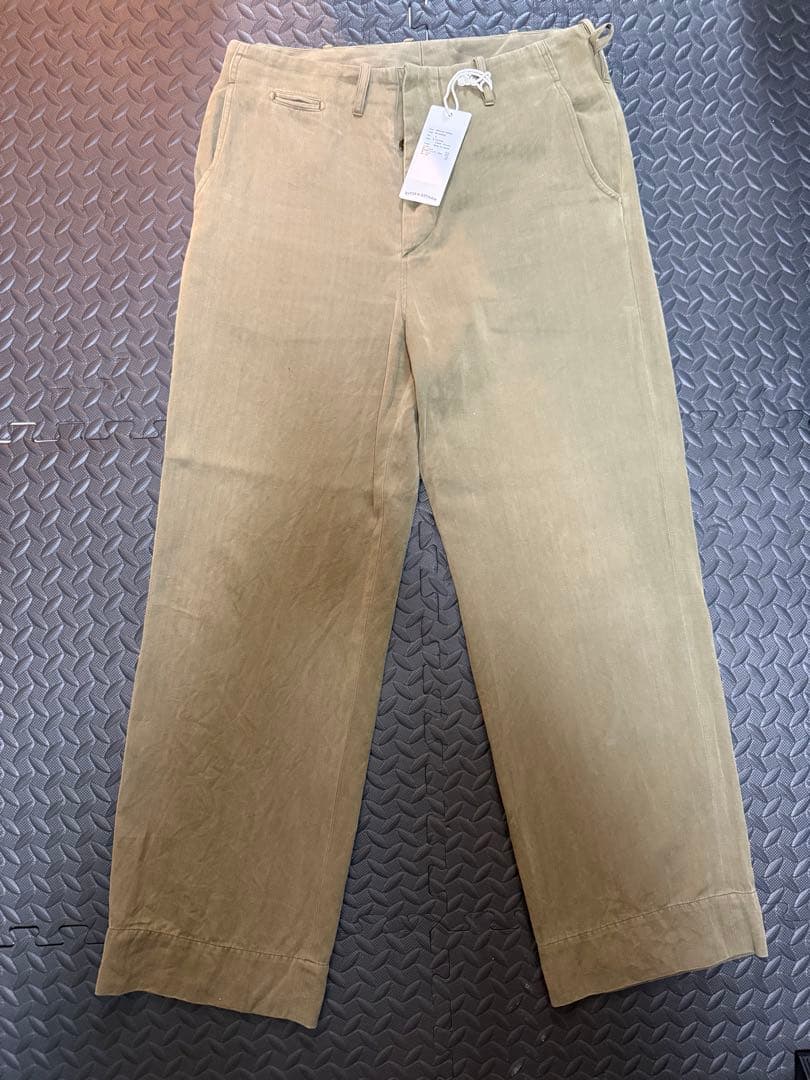 新品未使用　MAATEE&SONS CHINO TROUSER \"ドゥルン\" 4