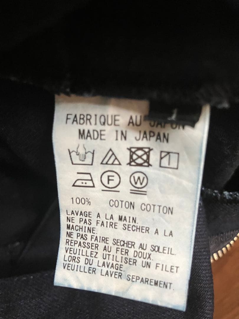 Y's 10OZ DENIM WORK PANTS/インディゴ