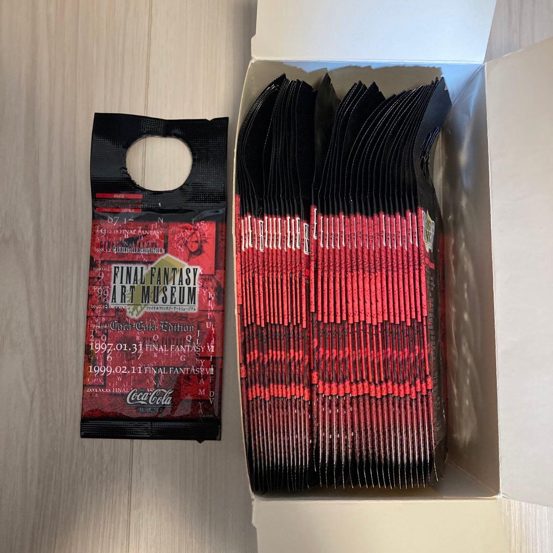 ファイナルファンタジーアートミュージアム【36枚入り】コカコーラおまけ
