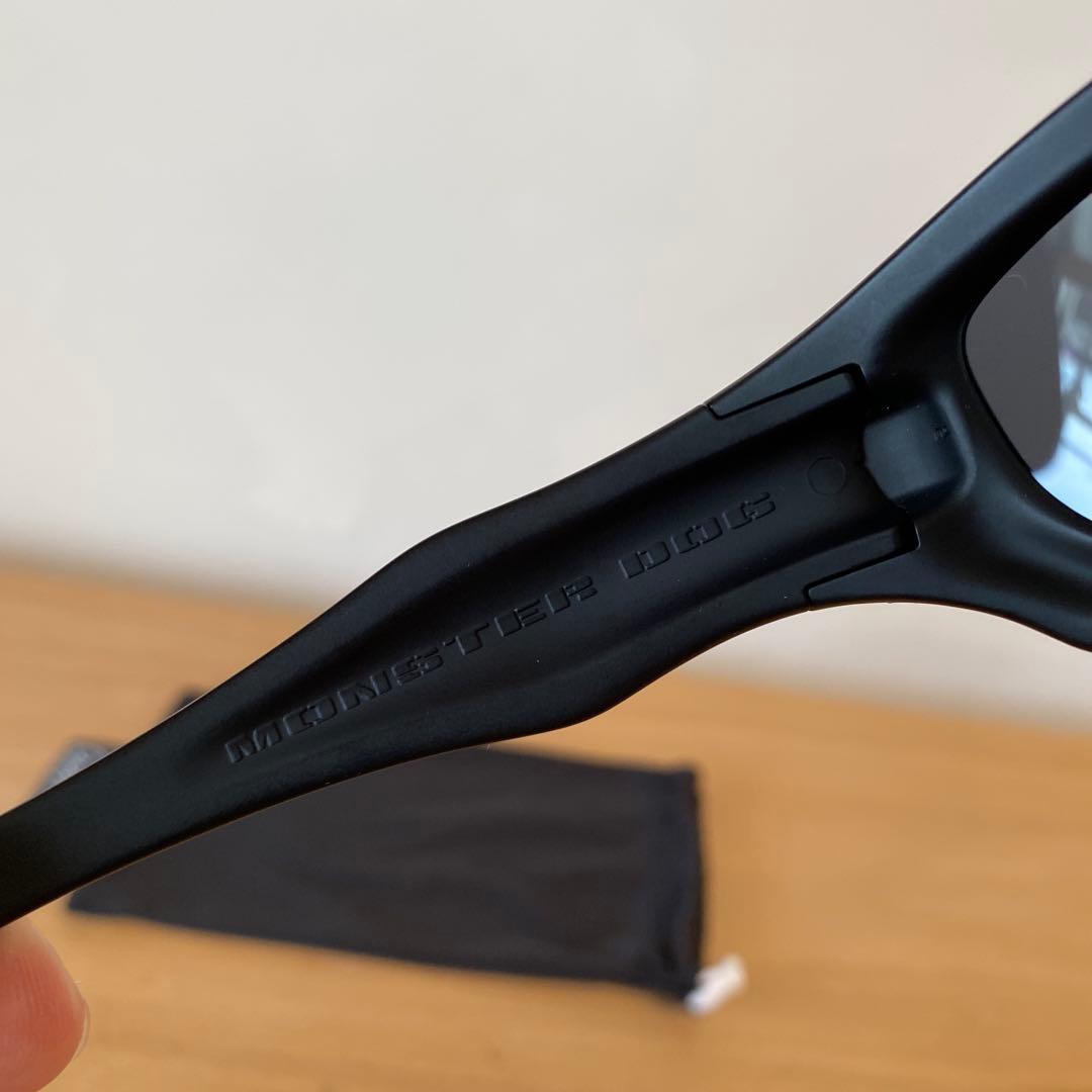 Oakley オークリー　モンスタードッグ　ビンテージ　USA製サングラス　黒